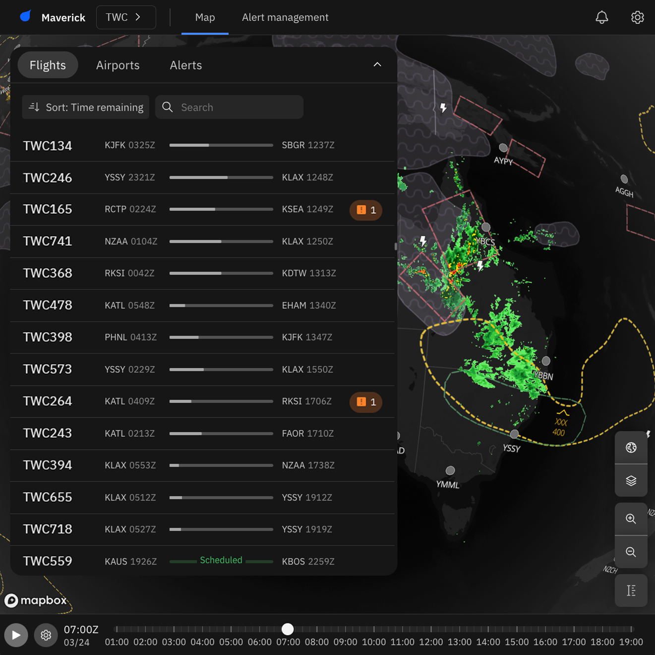 A comprehensive flight panel provides critical information at a glance, enhanced by contextual indicators.