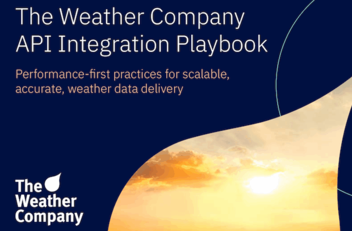 The Weather Company API Integration Playbook