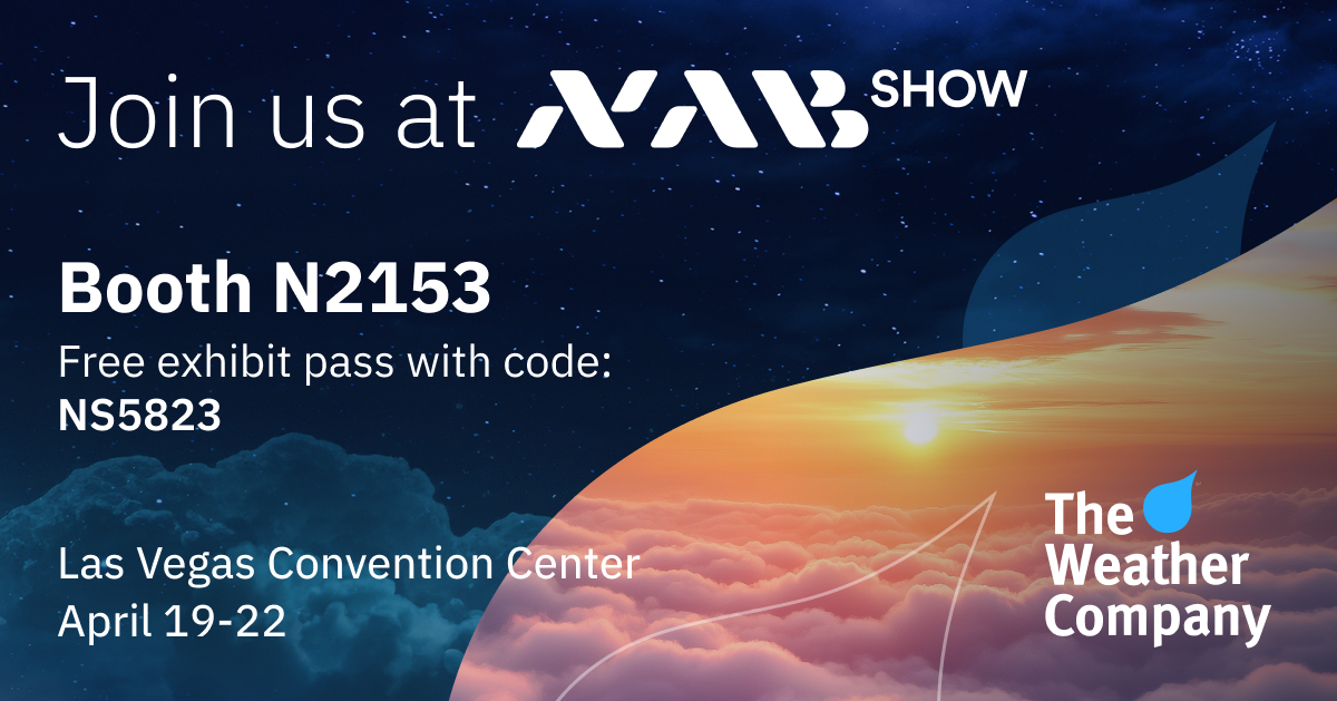 The Weather Company at NAB 2026