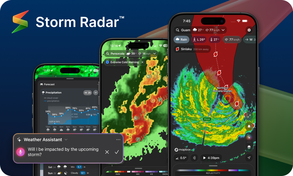 Storm Radar screens