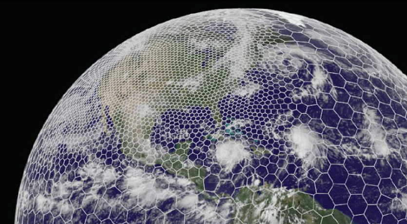 The Weather Company GRAF weather model grid