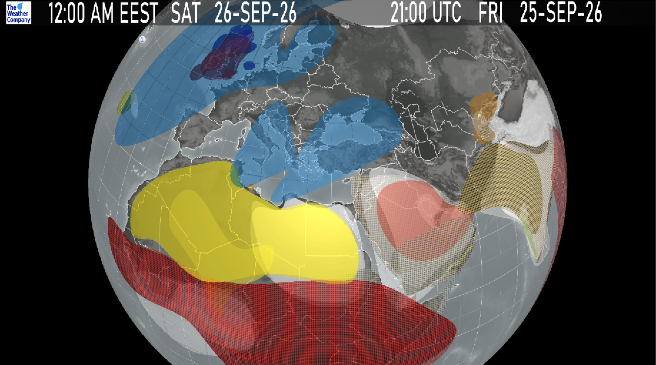 Filters applied during HOTL weather forecasting